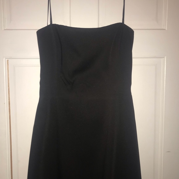Black Strapless Formal Dress. Size 12 - Picture 2 of 5